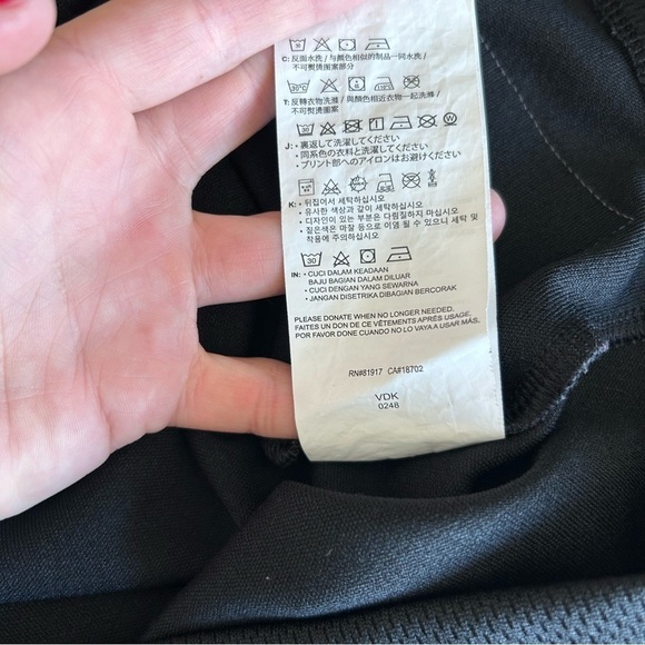 Jordan Black Basketball Dress Jersey with Red and White Trim - Picture 6 of 8